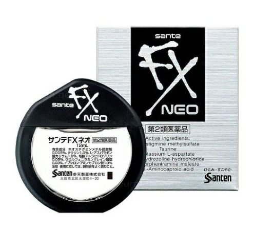 Santen Японские капли для глаз Sante FX NEO