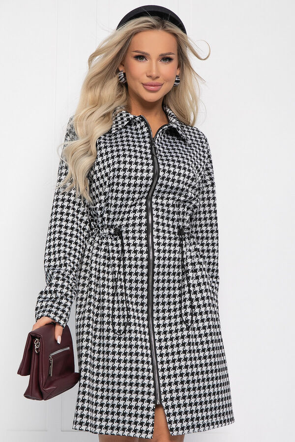 LT Collection Платье Зарина (черно-белое) П12702-5