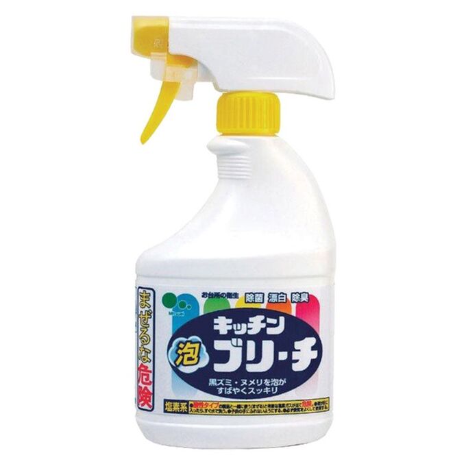 040054 &quot;Mitsuei&quot; Универсальное кухонное моющее и отбеливающее пенное средство с возможностью распыления 0.4л 1/20