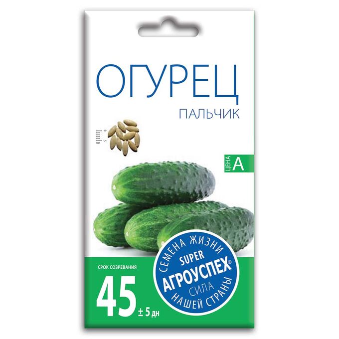 ТПК Рости Огурец Пальчик, семена Агроуспех 0,3г (400)