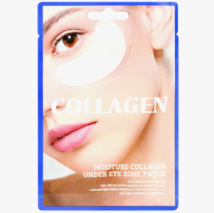 Увлажняющие патчи для зоны вокруг глаз с коллагеном Tenzero Moisture Collagen Under Eye Zone Patch 25г 1/160