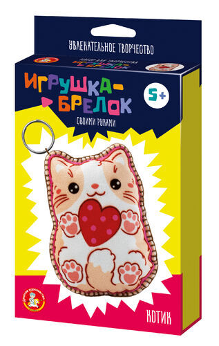 Десятое королевство Игрушка брелок своими руками &quot;Котик&quot;
