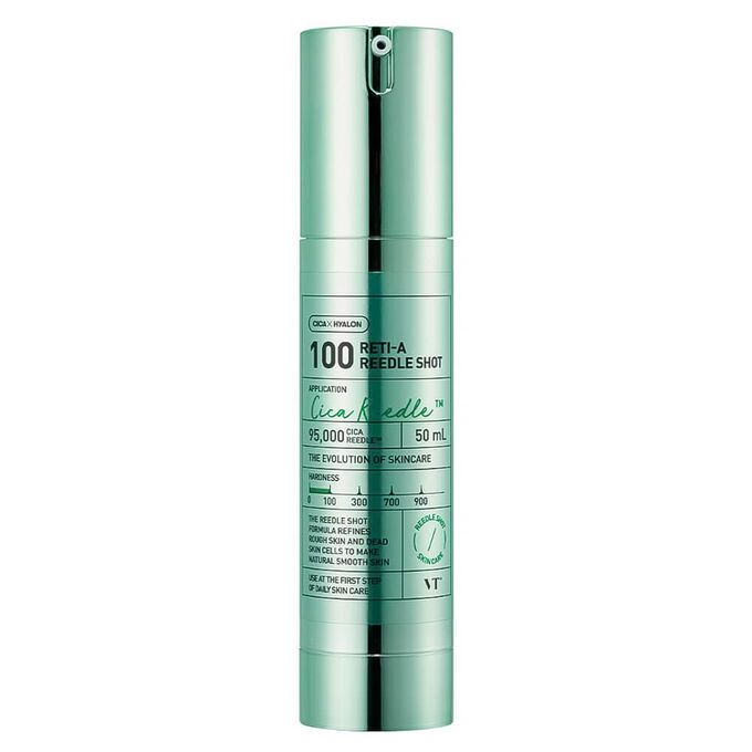 VT Cosmetics Reti-A Reedle Shot 100, Бустер-сыворотка с микроиглами и ...