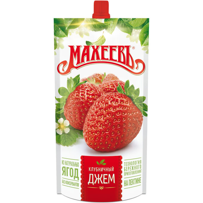 Махеевъ Джем 300г (330) д/п (1/16) клубничный