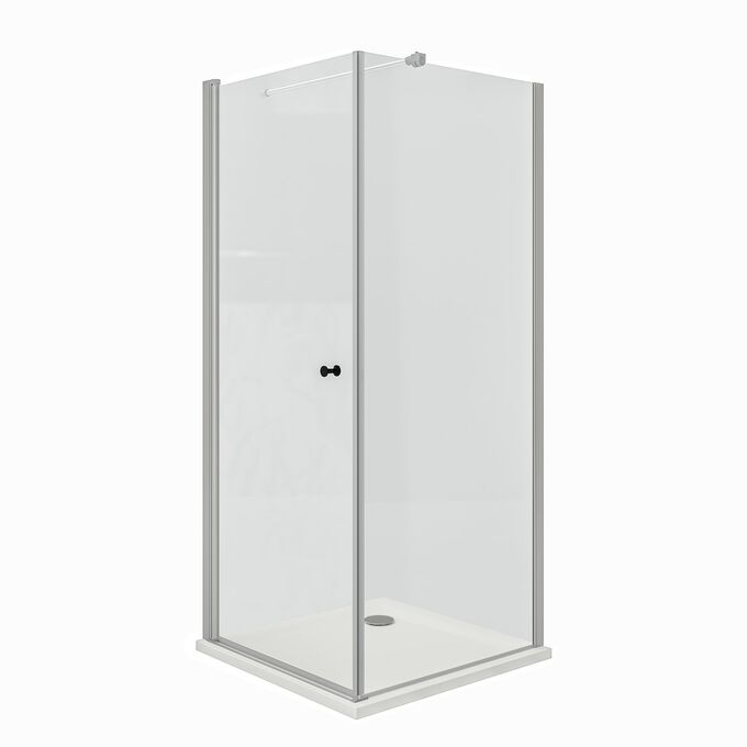 IKEA OPPEJEN FOTINGEN, угловой душ с поддоном, 90x90x205 см