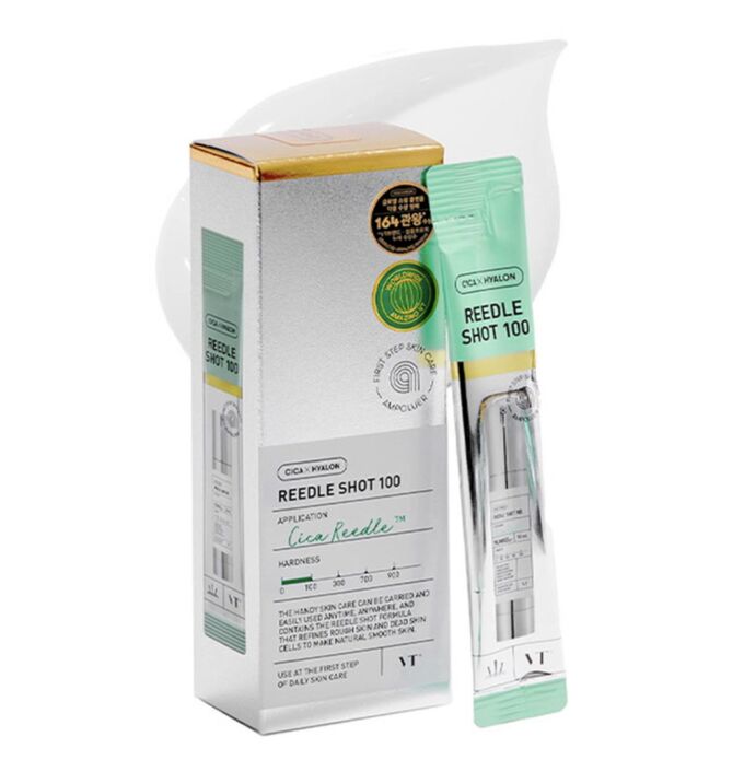 Бустер-сыворотка с микроиглами в стиках VT Cosmetics Reedle Shot 100 stick pouch 2ml