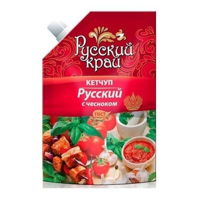 Балтимор Русский Край Кетчуп Русский 220г д/п (1/24) с чесноком