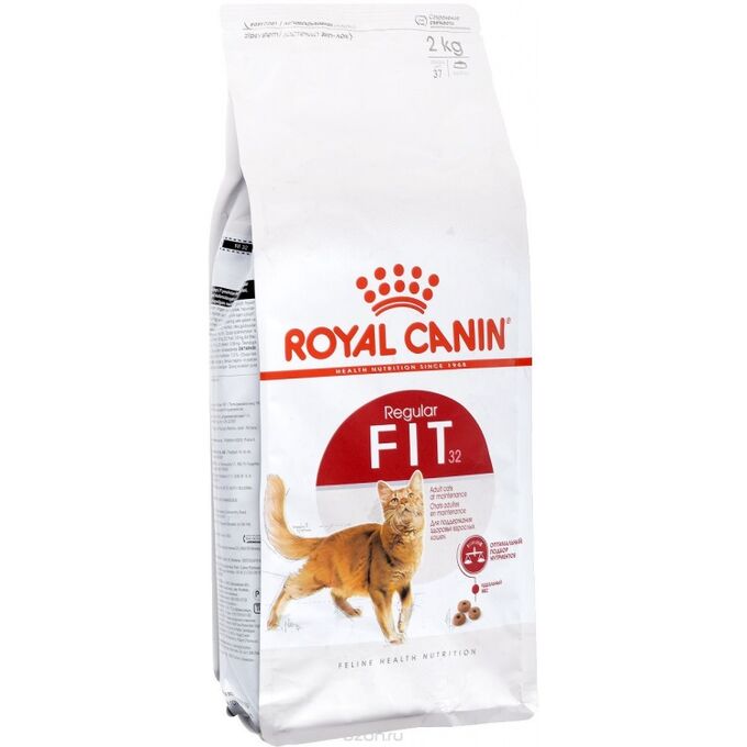 Royal Canin FIT (ФИТ)Питание для кошек с умеренной активностью, имеющих доступ на улицу, в возрасте от 1 года до 7 лет