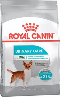Royal Canin  MINI URINARY CARE (МИНИ УРИНАРИ КЭА)
Питание для собак мелких размеров с чувствительной мочевыделительной системой в возрасте от 10 месяцев и старше