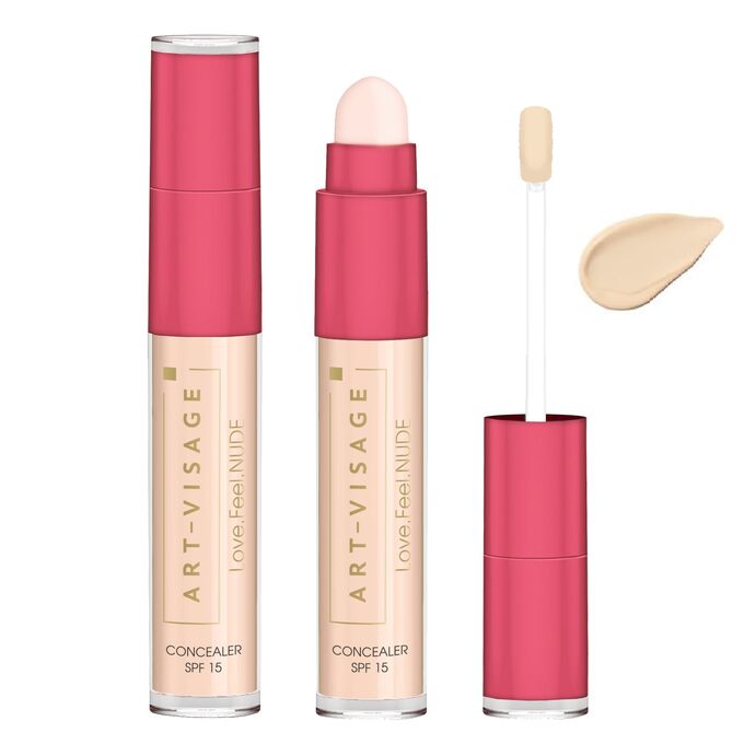 ART-VISAGE AV Консилер с сатиновым финишем Love.Feel.NUDE 421 айвори