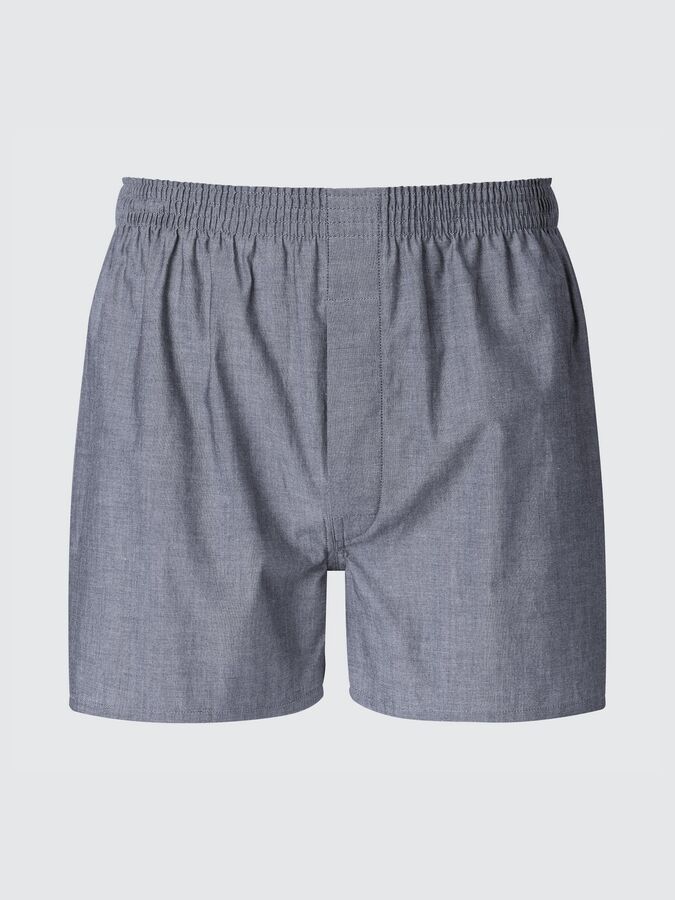 UNIQLO - свободные семейные трусы на плотной резинке - 07 GRAY