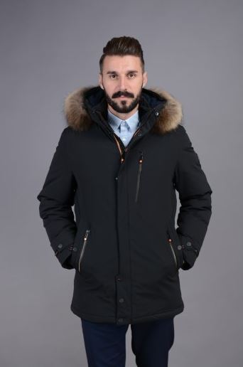 Куртка мужская зимняя Р-1002 черный