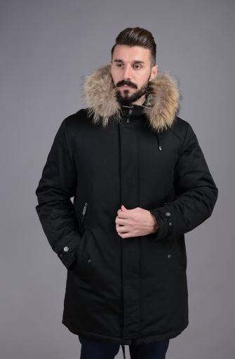 Куртка мужская зимняя Р-1103м черный