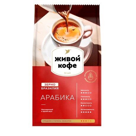 Живой Кофе АРАБИКА 800гр зерно 2