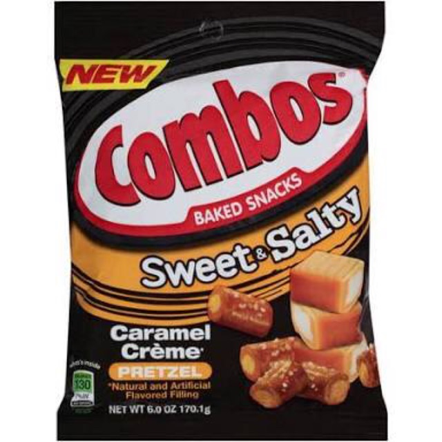 Combos Sweet &amp; Salty Caramel Creme