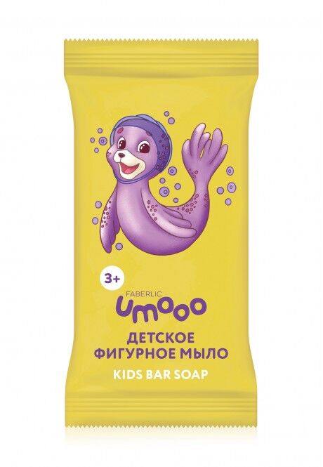Faberlic Фигурное туалетное мыло «Тюлень» Umooo 3+