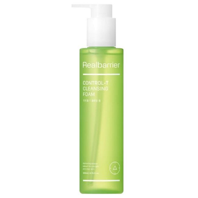 REAL BARRIER Очищающий гель-пенка для проблемной кожи - Control-T Cleansing Foam, 200мл