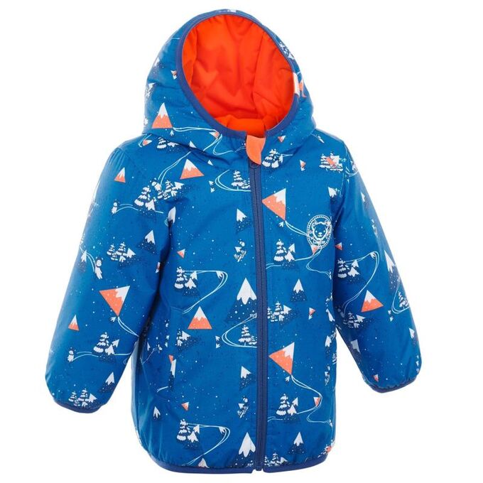 Куртка для катания на лыжах/санках для малышей Warm Reverse WEDZE
