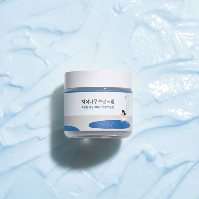 Round lab Крем для чувствительной кожи с берёзовым соком - Birch juice moisturizing cream, 80мл