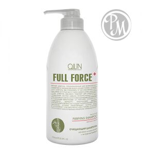 OLLIN Professional Ollin full force очищающий шампунь для волос и кожи головы с экстрактом бамбука 750мл