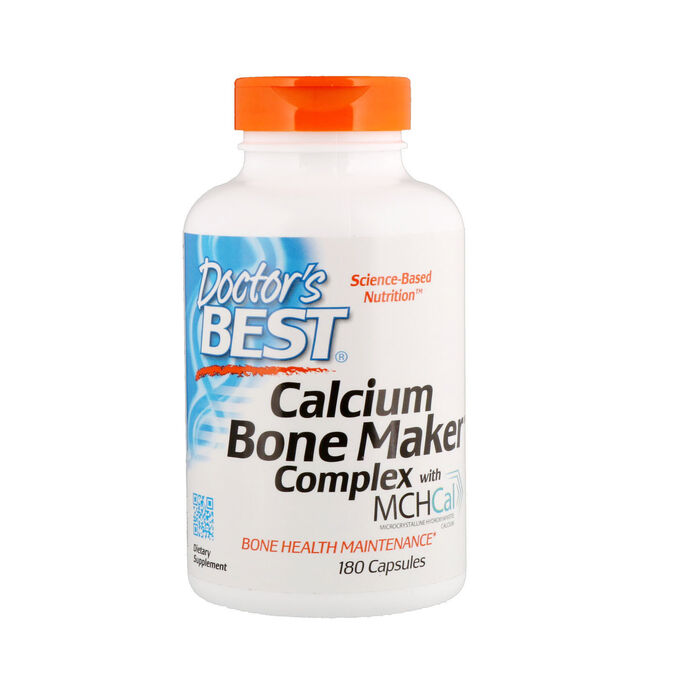 Doctor&amp;#x27 - s Best, Calcium Bone Maker Complex с MCHCal, 180 капсул