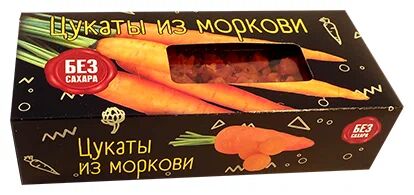 ООО "Сласти Коломны" Цукаты из моркови 200г