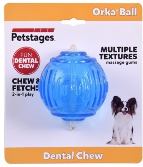 Petstages игрушка для собак &quot;ОРКА теннисный мяч&quot; 6 см