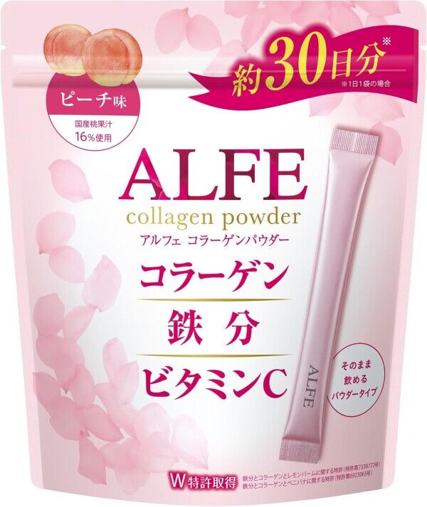 Порошок с коллагеном и железом Taisho Pharmaceutical Alfe Collagen Powder