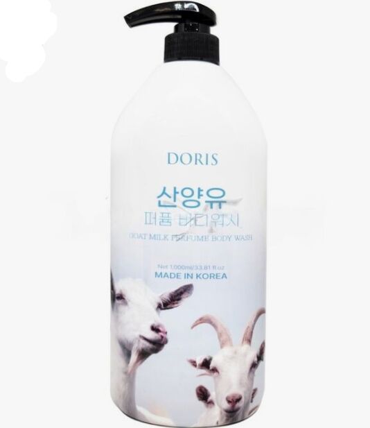 Гель, для душа парфюмированный с козьим молоком/Goat Milk Body Wash Doris Perfume, JIGOTT, 1000 г