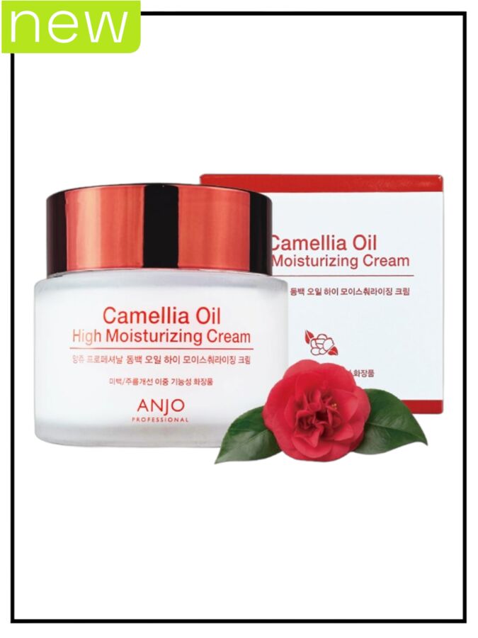 Anjo Professional Крем для лица высокоувлажняющий с маслом камелии ночной High Moisturizing Cream Camellia Oil, 100 мл