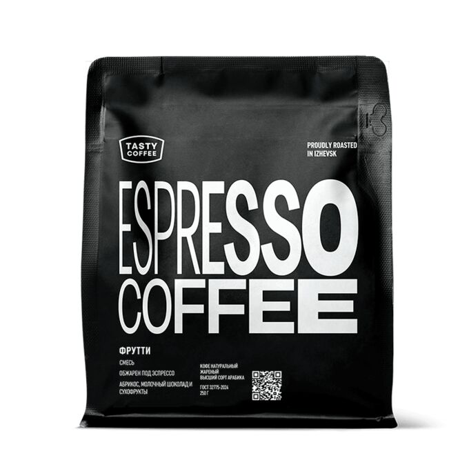 Tasty Coffee Кофе Для эспрессо  &quot;ФРУТТИ&quot;