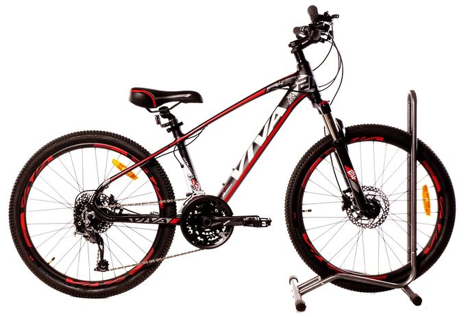 VIVA Solomon 24 MTB 24&quot; (M) FS 27SP 14&quot; RA-25-212 (черно/красный)