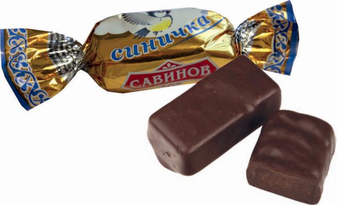 Конфеты с помадной начинкой