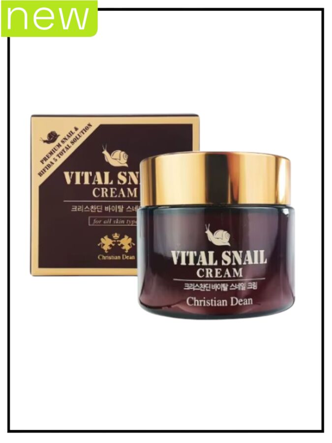 Christian Dean Крем для лица с экстрактом улитки Cream Vital Women&#039;s Snail, 100 мл