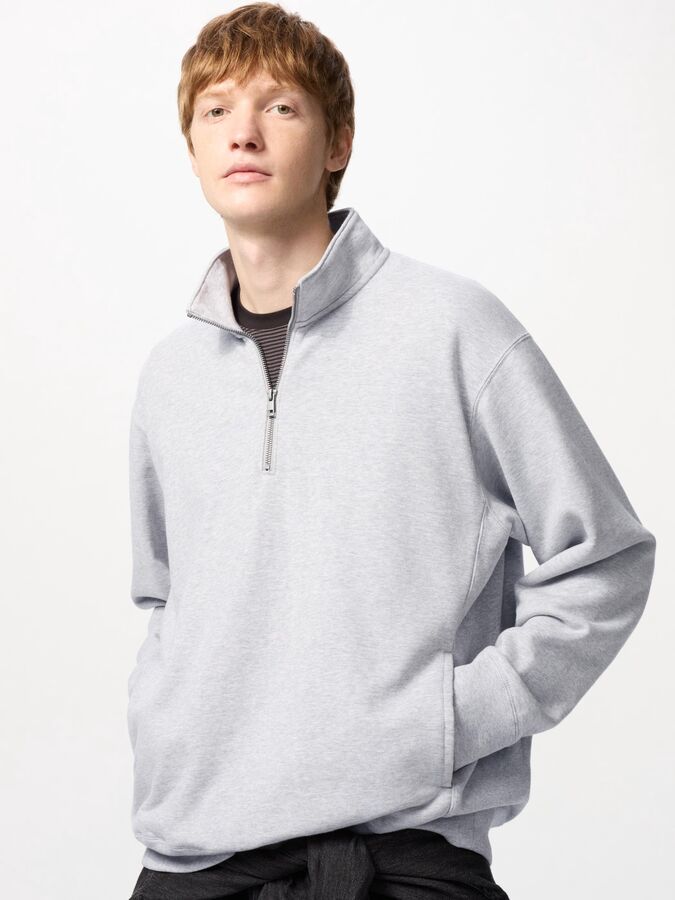 UNIQLO Толстовка мужская, серый