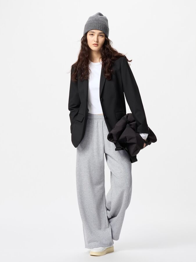 UNIQLO Спортивные брюки, серый (длина 70-73 см.)
