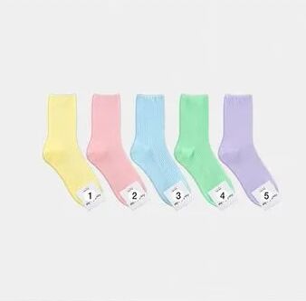 VIVID COLOR Женские носки высокие классические