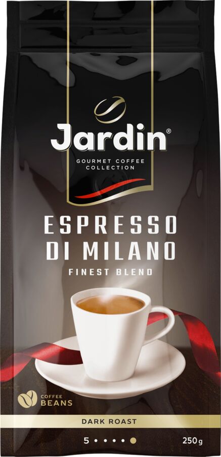 Jardin Кофе в зернах Espresso Di Milano, 250 г