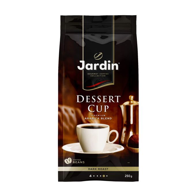 Кофе в зернах JARDIN Dessert Cup, 250 г