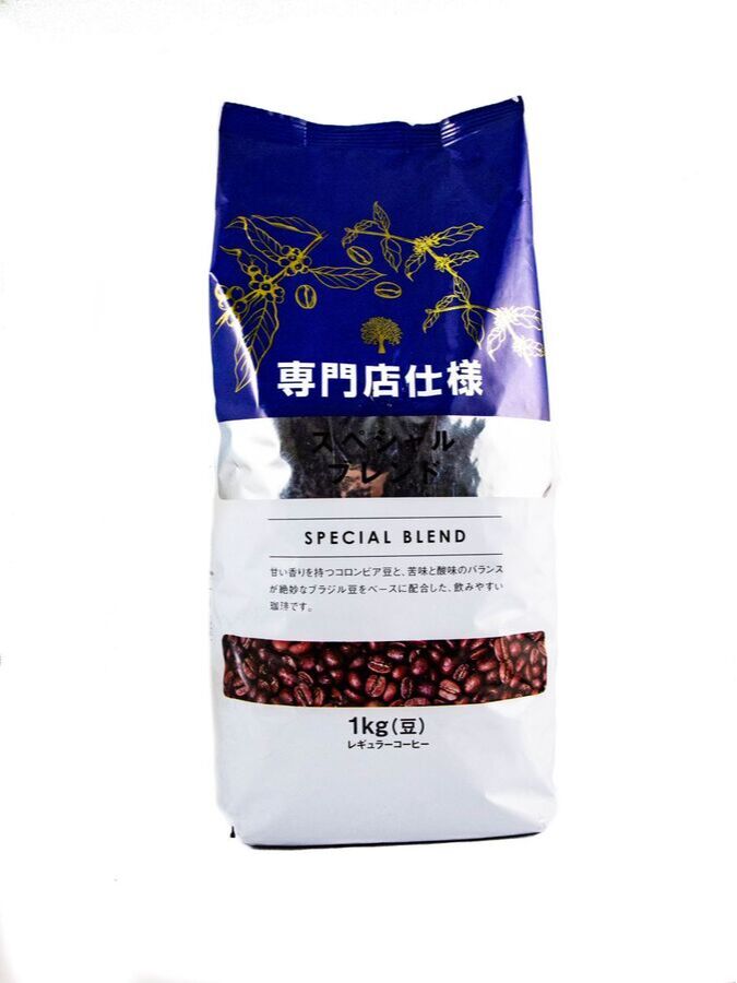 Ueshima Coffee Co Зерновой кофе Special blend, 1 кг Япония