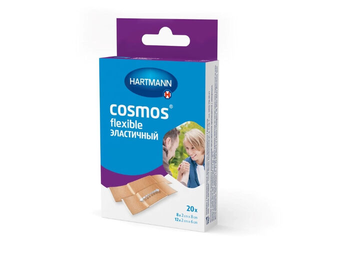 Hartmann Пластырь Cosmos® flexible (эластичный) н/стер. 2 размера №20 (арт.535223)	Пауль Хартманн/Paul