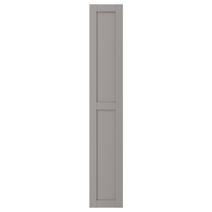 IKEA ENHET, дверь, серая рама, 30x180 см