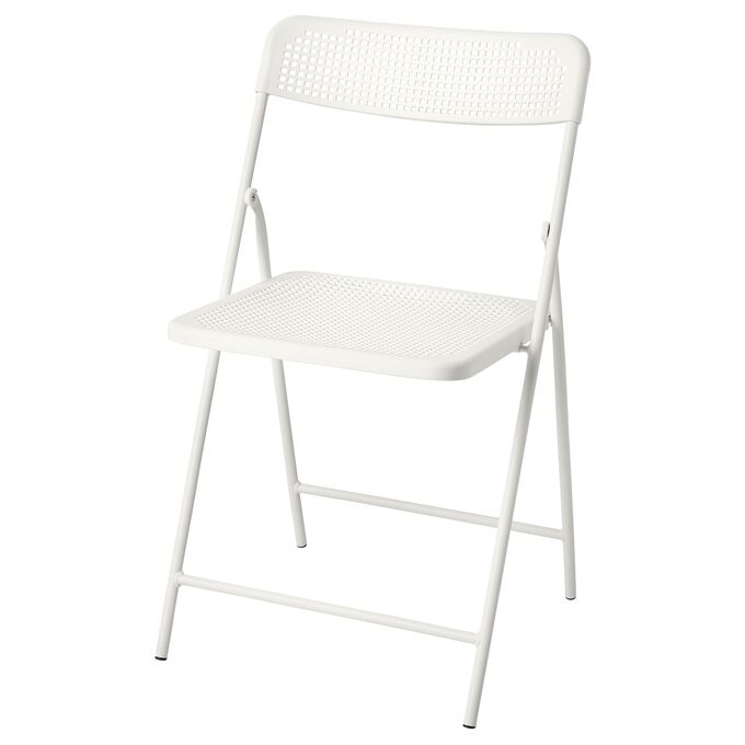 IKEA ТОРПАРЕ, стул, напольный, складной/белый