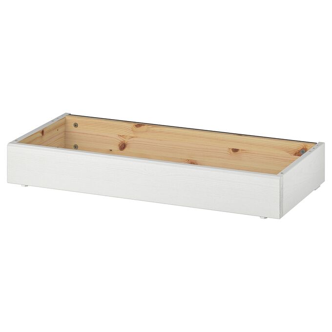 IKEA HAVSTA, плинтус, белый, 81x37x12 см