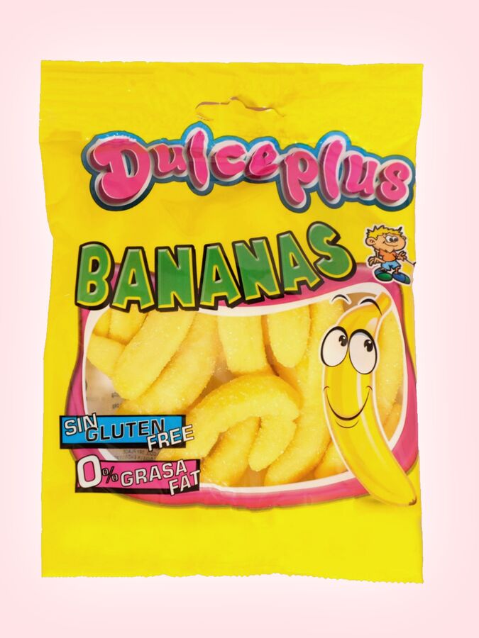 Docile Мармелад Bananas Dulceplus Бананы в сахаре 100 гр