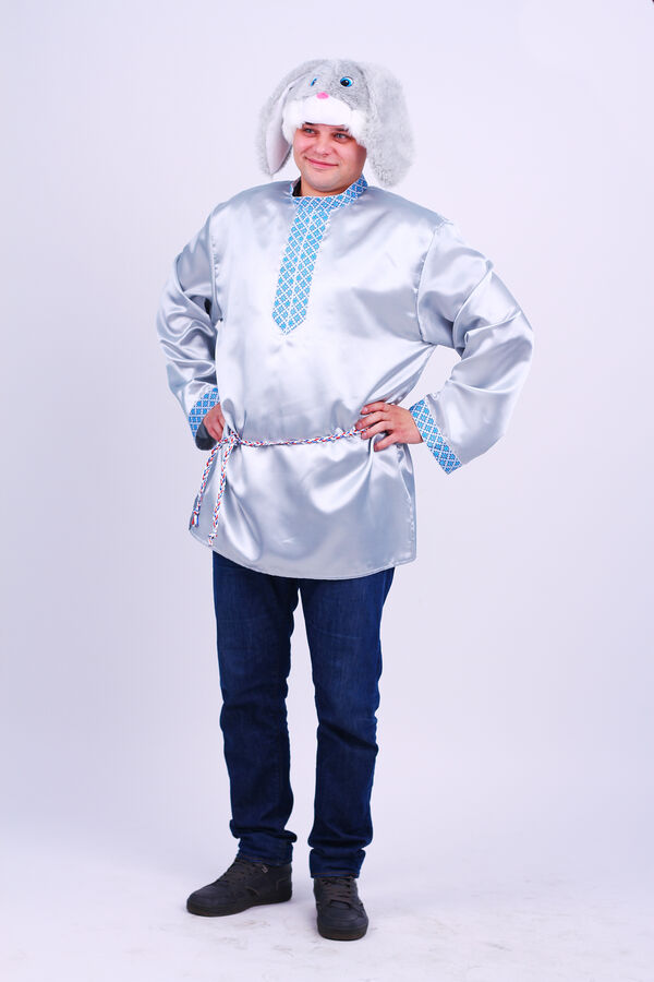 Batik Карнавальный костюм 5009 к-19 Заяц Степаныч размер 176/54-56