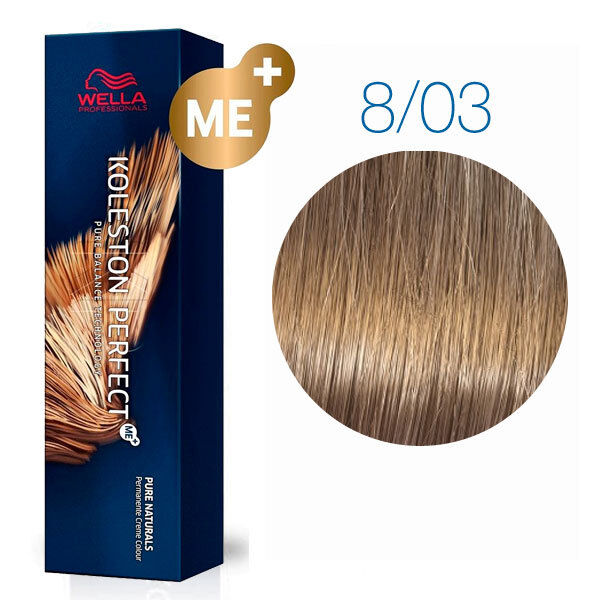 WELLA Koleston  8/03 янтарь 60 мл