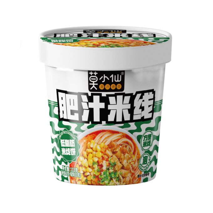 Kouda Mifan MO XIAO XIAN Лапша рисовая со свиным бульоном и овощами 113 гр