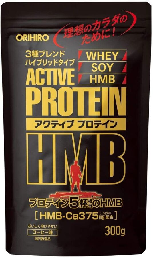 Протеиновый коктейль со вкусом кофе Orihiro Active Protein HMB