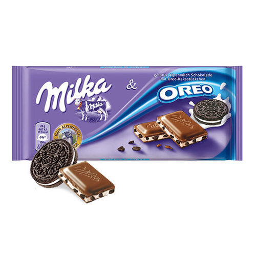 Шоколад Милка молочный Орео 100 гр